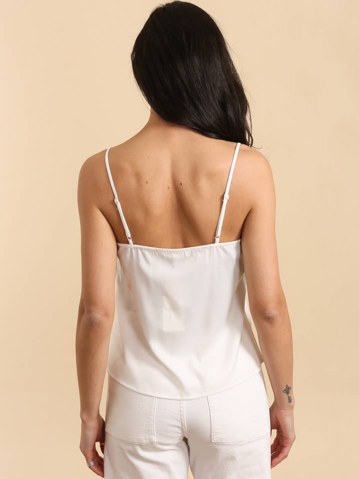 LOVIE & CO - Wholesale Blouse – Women’s - Lace trim camisole top - ASD95132-GREAT8