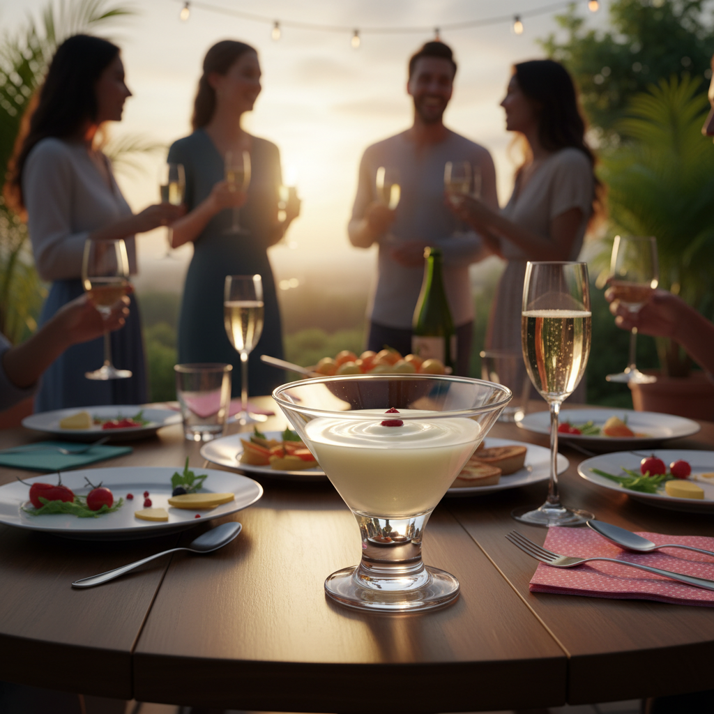 Kadra Kitchenware - Vente Verres à cocktail/alcool - Coupe à crème glacée Lav - Crema2