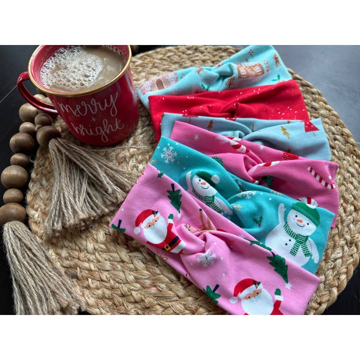 Children Christmas Headbands for wholesale by Kaardal Kraft