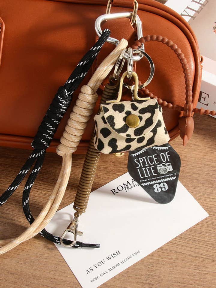 Portachiavi Mini Borsa in Pelle Charms DP25B533 per la vendita all'ingrosso da parte di Dipped Shop