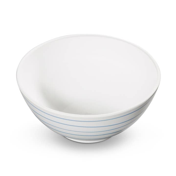 Dizzy blue bowl (diameter 23 cm) for wholesale by Gmundner Keramik Handels GmbH