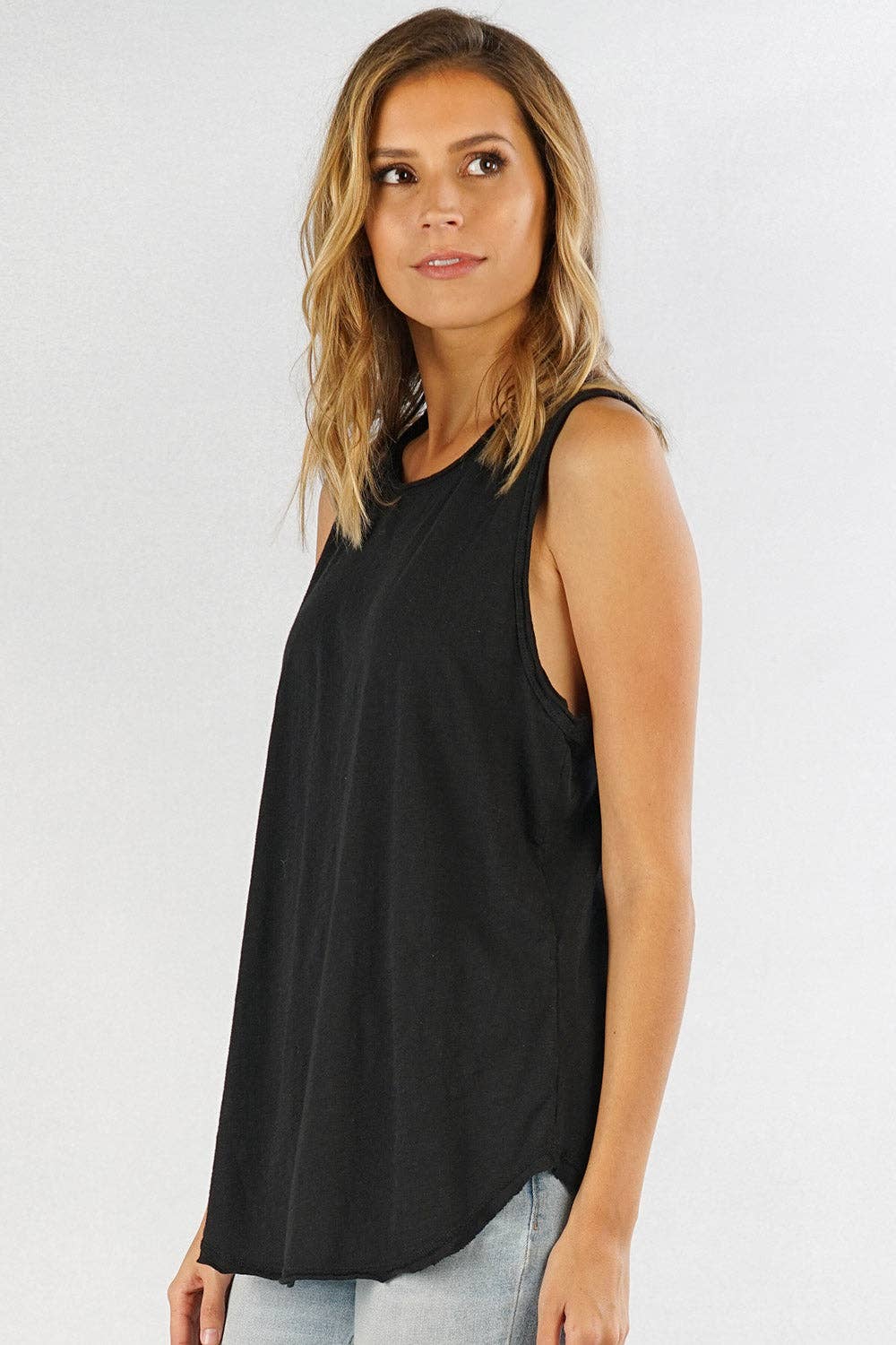 Lovestitch - Wholesale Tank Top - Women's - Cotton Slub Knit Racerback Tank Top0