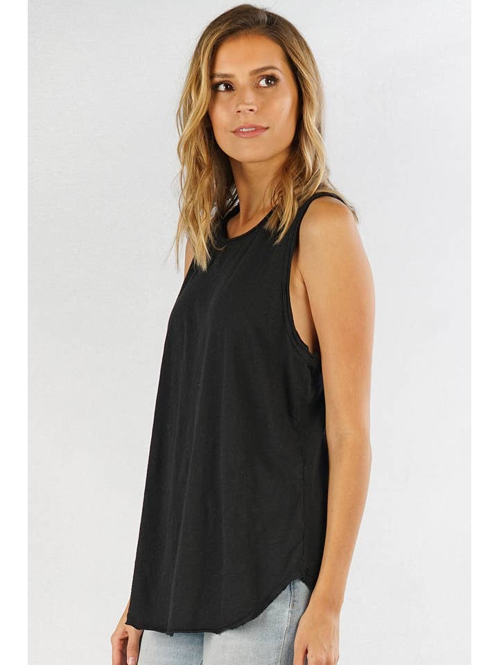 Lovestitch - Wholesale Tank Top - Women's - Cotton Slub Knit Racerback Tank Top