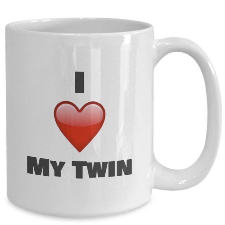 CustomHappy - Wholesale Coffee Mug - Twin Mugs, Twin Coffee Mug, Twin Gift, Gifts for Twin1