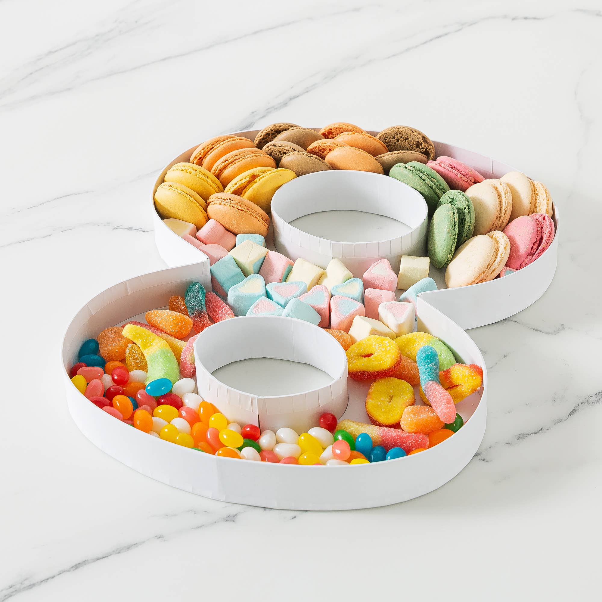 Soul & Lane - Wholesale Decorative Tray - Fillable Cardboard Numbers - Charcuterie Board Boxes (0-9)10