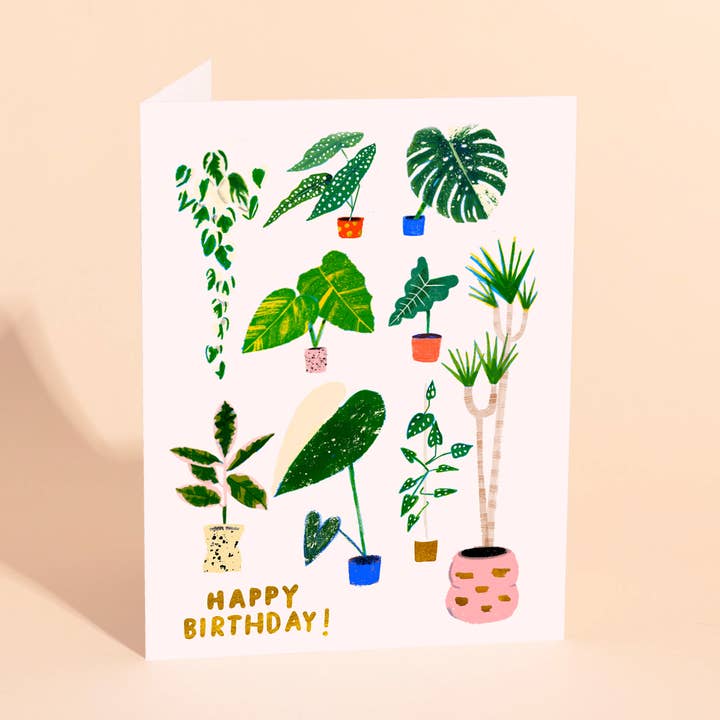 GARDEN PARTY - Birthday Card for wholesale by Carolyn Suzuki