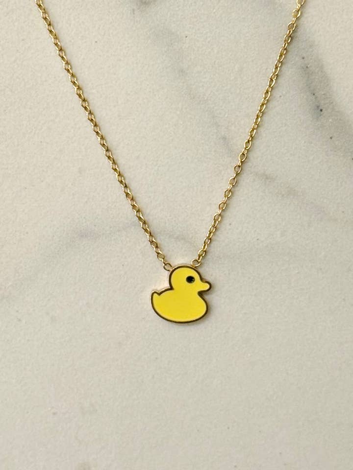 Rubber Duck Necklace for wholesale by Cassette Barcelona