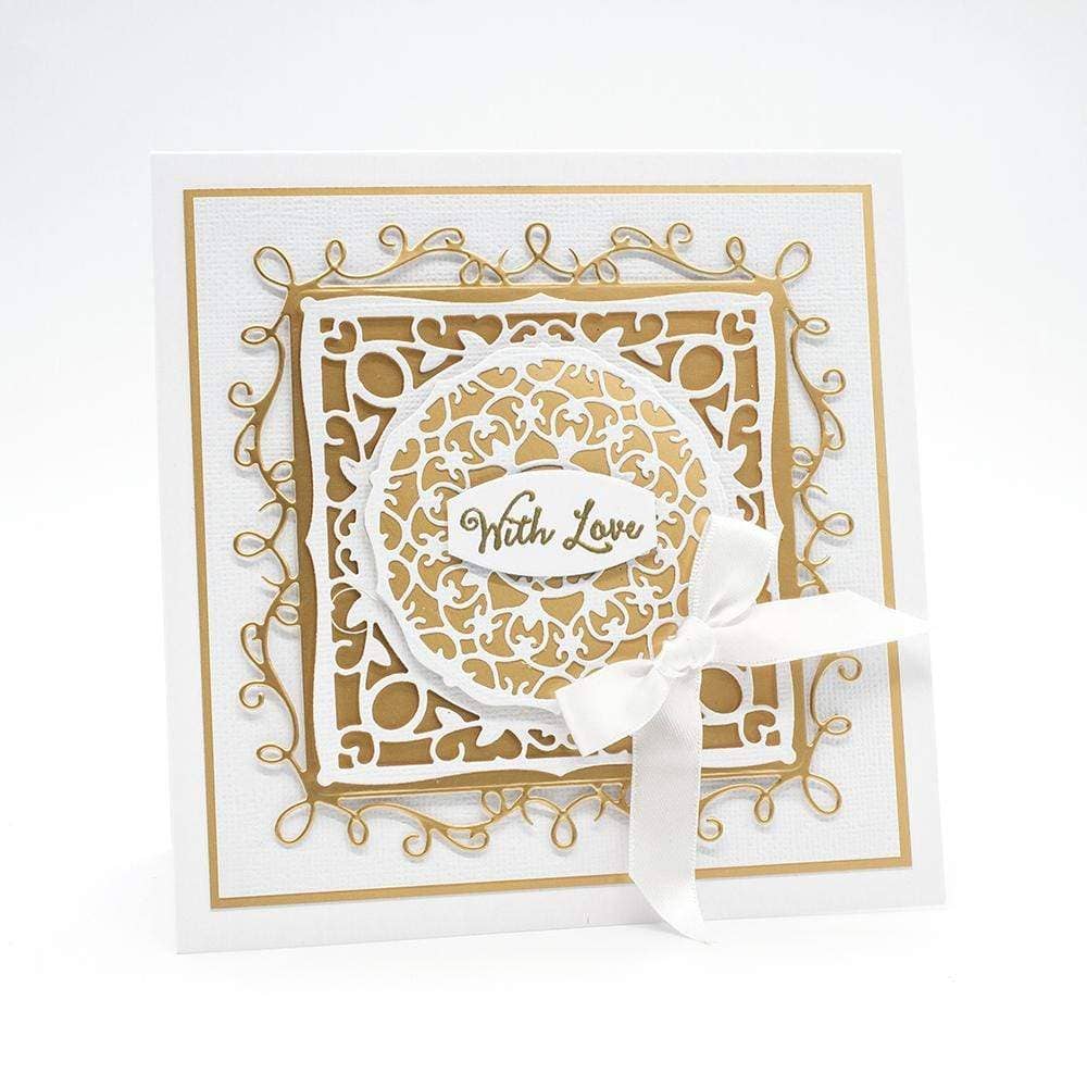 Tonic Studios – wholesale Craft supplies – Tonic Studios - Mini Devoted Doily Die Set  - 4462E7