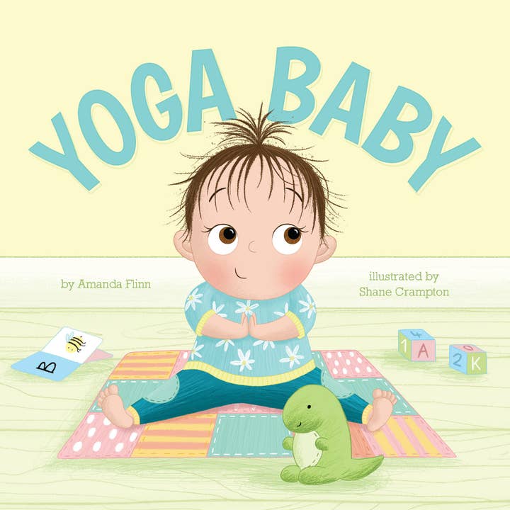 Yoga Baby Paperback Book for wholesale by Beaming Books