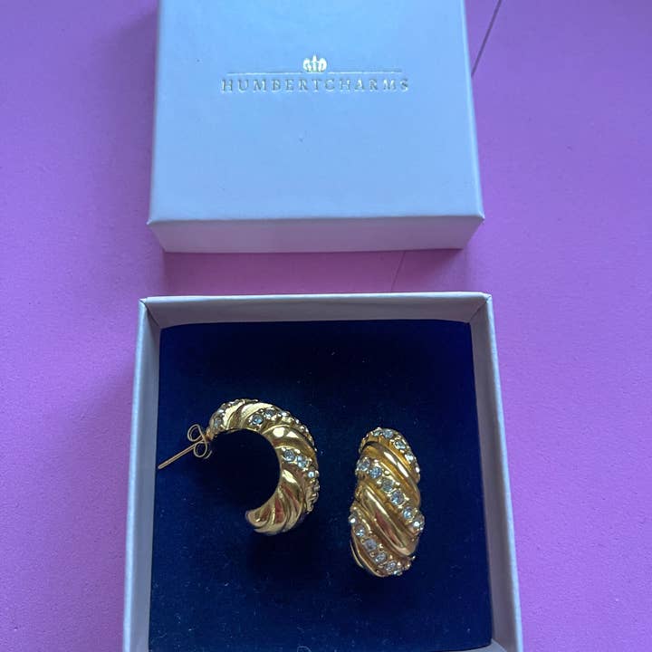 Brincos Vintage Zircão por atacado de Humbertcharms