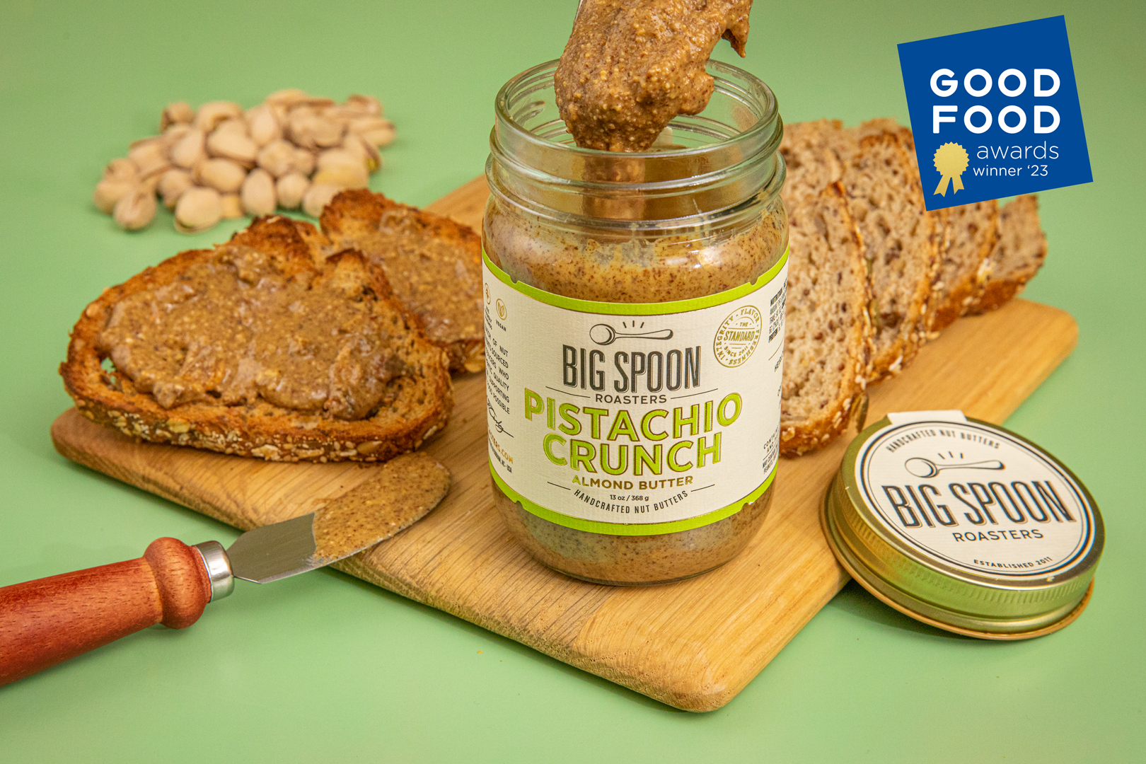 Wholesale Pistachio Crunch Almond Butter for your store - Faire Canada