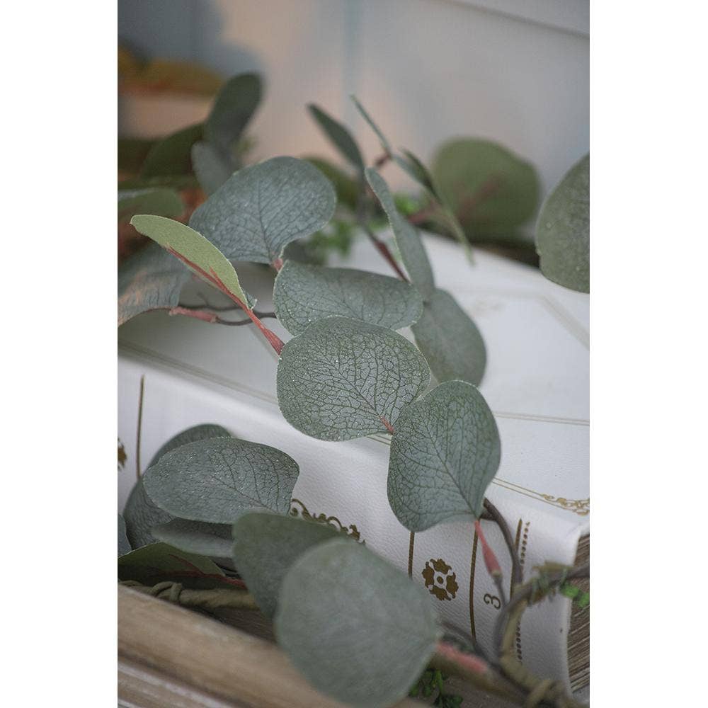 A&B Home Group Inc. – wholesale Bunting/Krans – 5FT Eukalyptusgirlang - Grön2