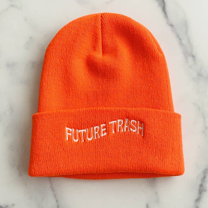 Bonnet Future Trash Knit pour la vente par Small Biz Memez