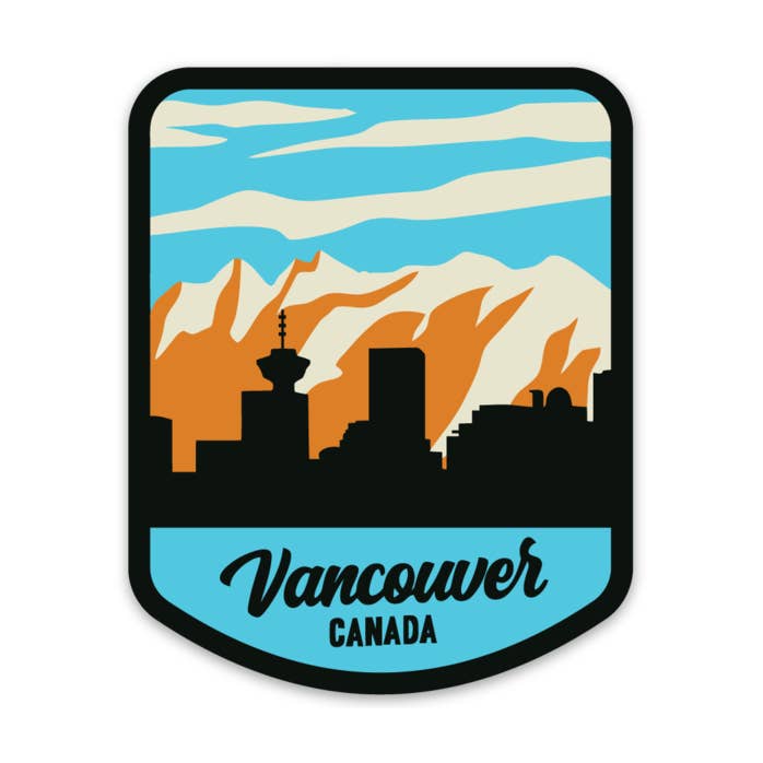 Vancouver Sticker | Canadian City & Travel | Travelers for wholesale by Vancity Stickers