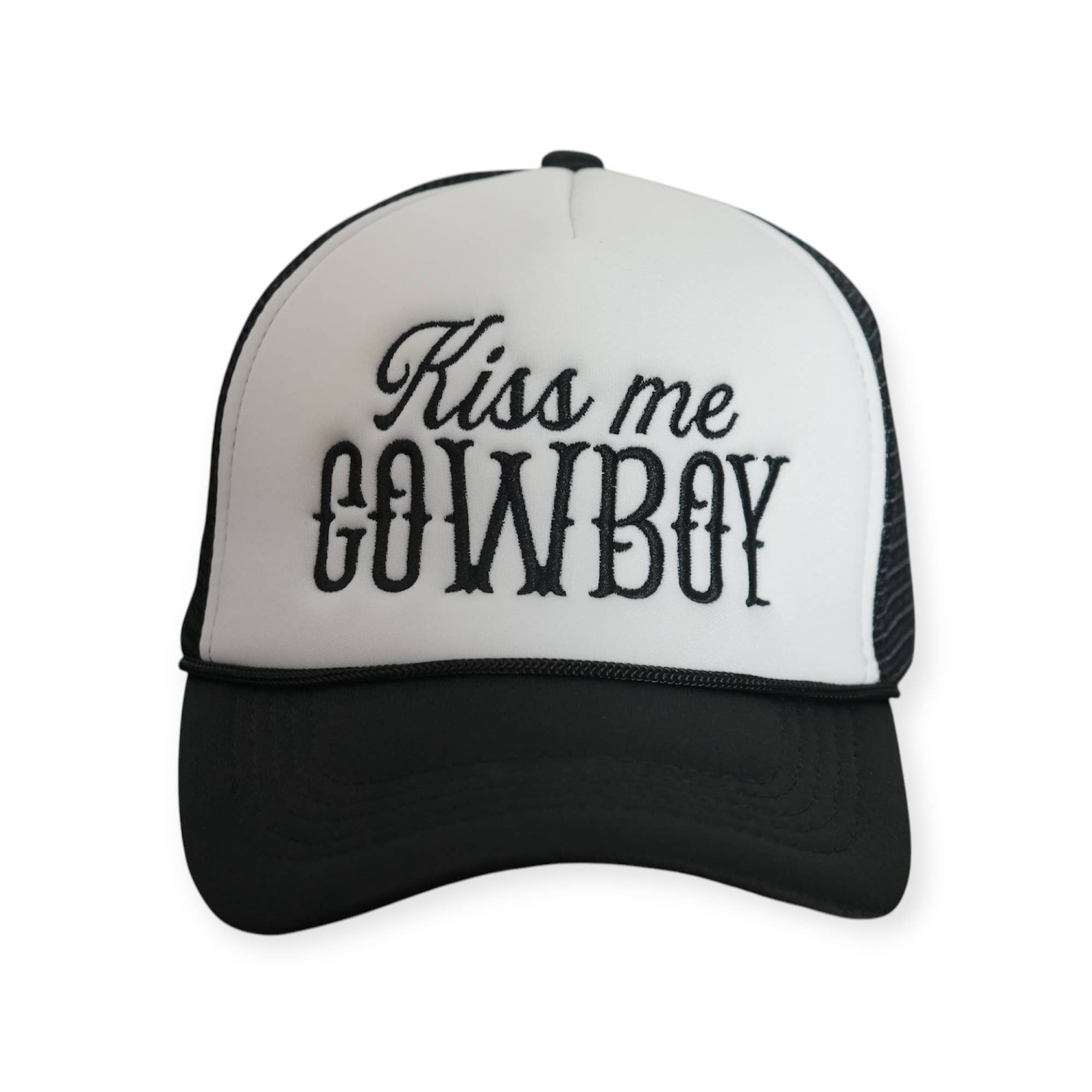 Wilde roots - Wholesale Truckerpet - Dames - Kiss Me cowboyhoed voor truckers0