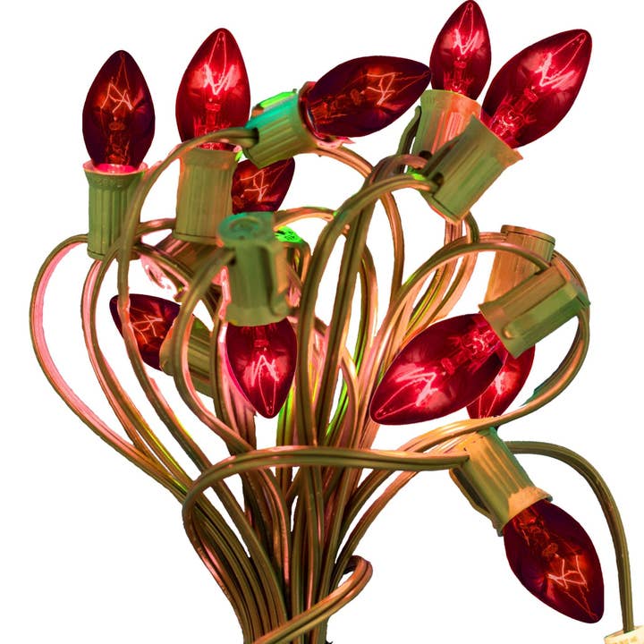 Röda utomhusljusslingor för wholesale av Lee Display