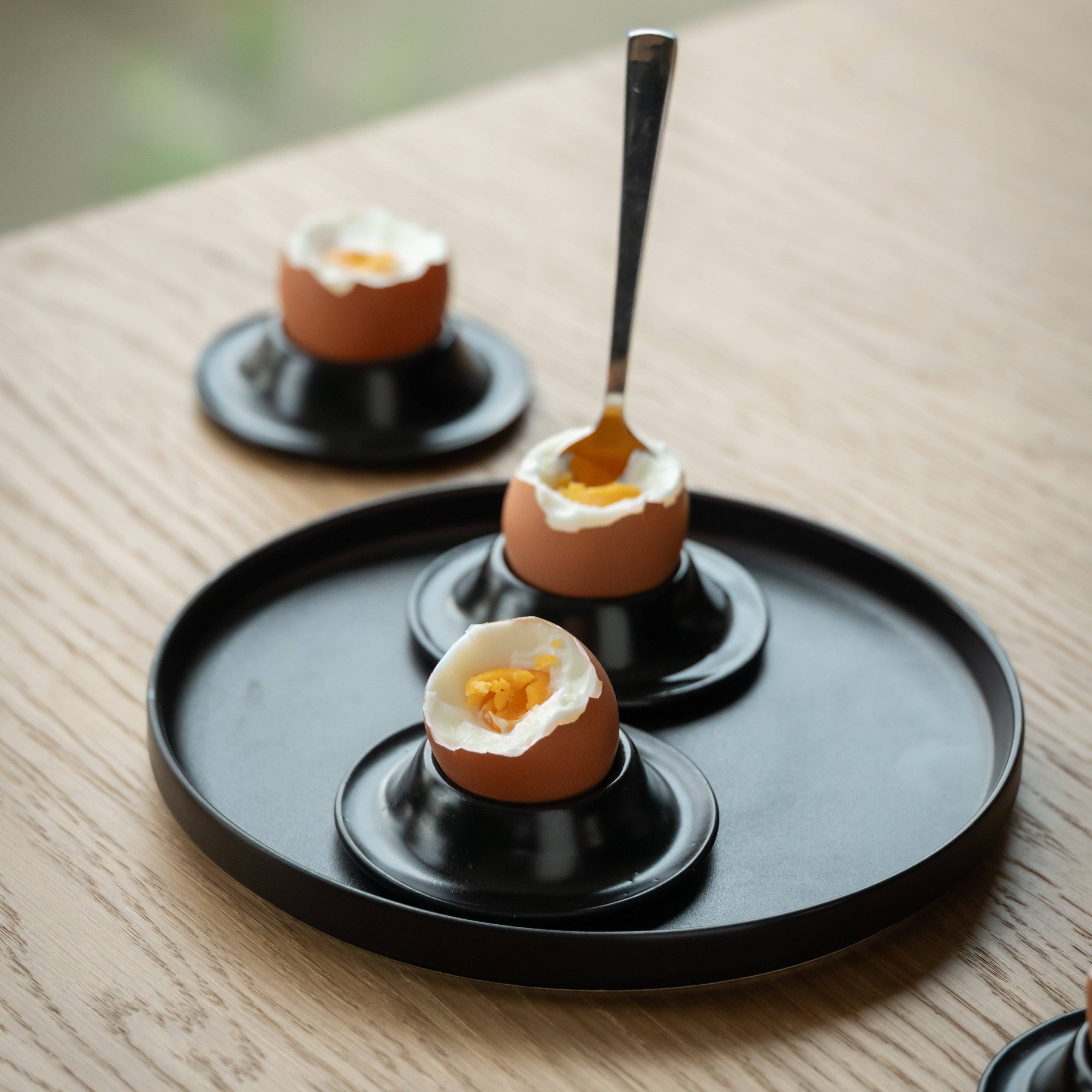 MIAMIO – Engroshandel Æggebæger/holder – Keramik æggebæger sæt med 4 stk.4