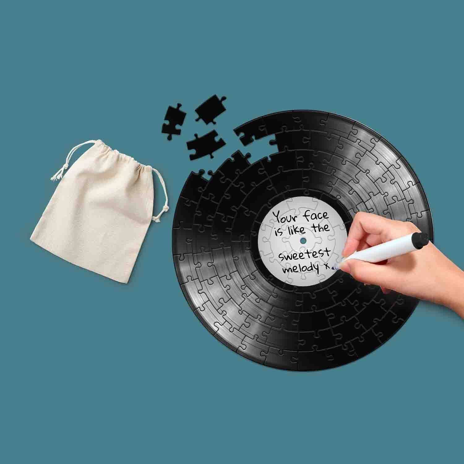Pikkii - Wholesale Puzzle - Adult - 12" Vinyl Record Jigsaw Puzzle | Personalised Music Gift3