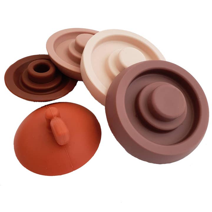 Summerville organic - Wholesale Stacking Rings Game - Baby - Silicone Stacking Toy Apple3