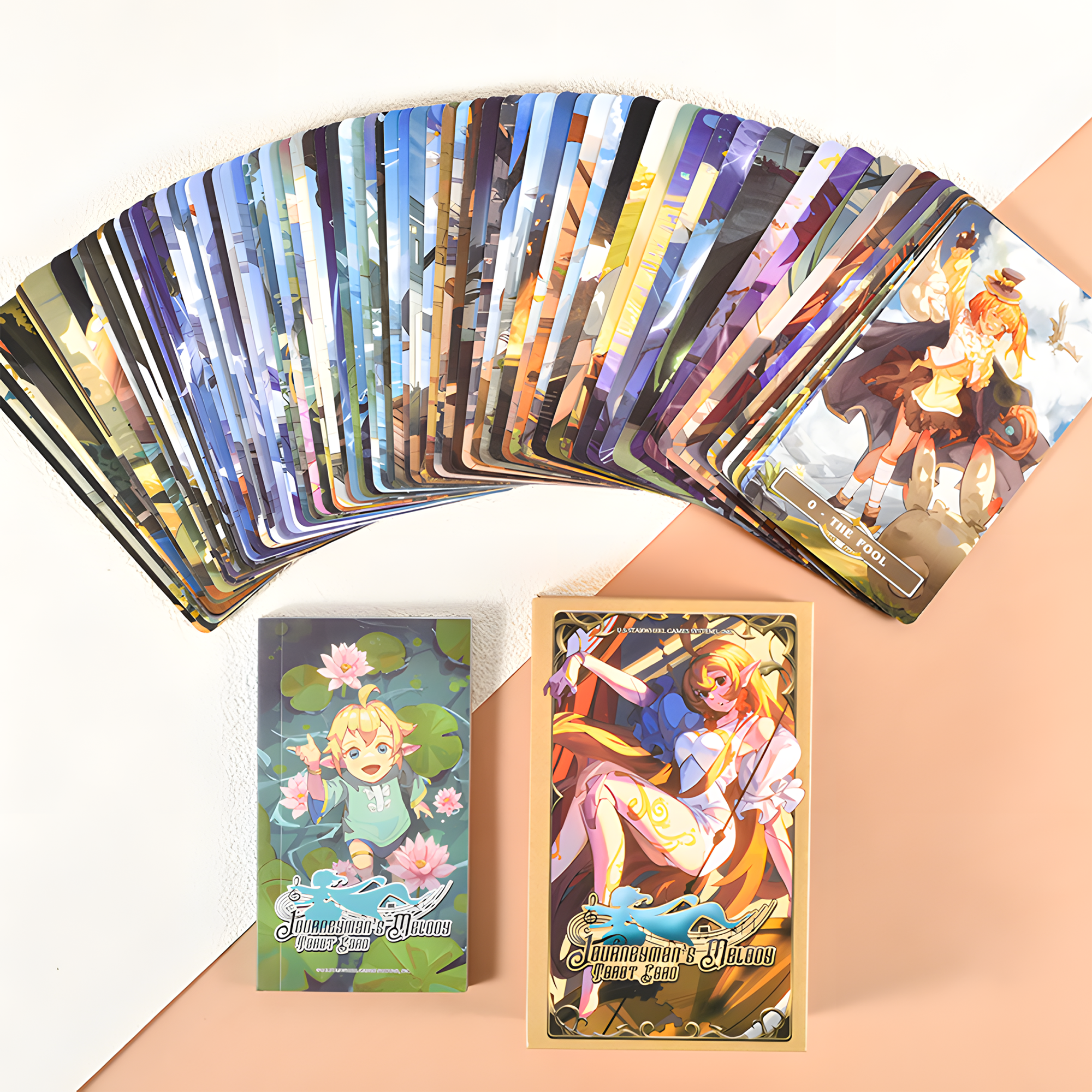 Vermilion Collection - Wholesale Tarot Cards - Journeyman's Melody Tarot1