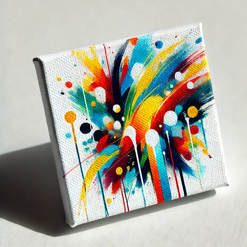 Factory Direct Craft – Tela em branco por atacado – Tela pequena Studio 71 com moldura de madeira 7,6 x 7,6 cm3