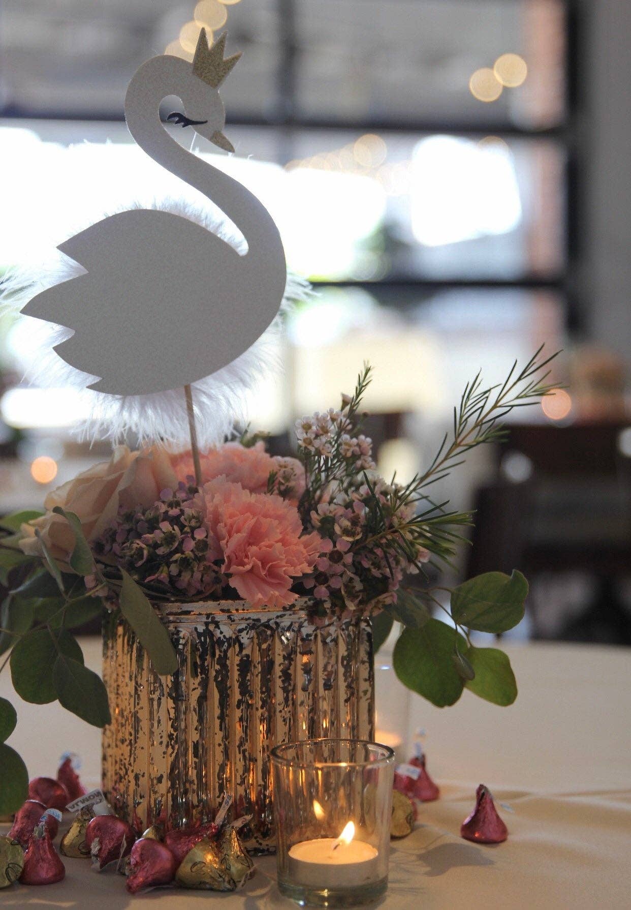 The Haus of Holly - Wholesale Cake/Cupcake Topper - Swan Cake Topper| Swan Birthday| Baby Shower Cake Topper| Swan Party Decor| Swan Lake Decorations| Swan Princess Party| Swan Soiree9