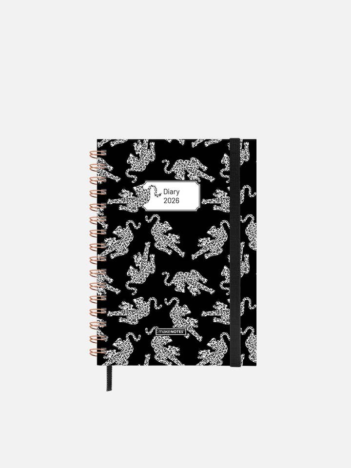 Agenda 2026 weektype formaat A5 WILD ELEGANCE voor wholesale door MAKENOTES
