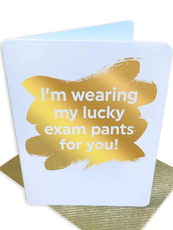 Biglietto di buona fortuna piccolo - esami di buona fortuna per la vendita all'ingrosso da parte di Brainbox Candy