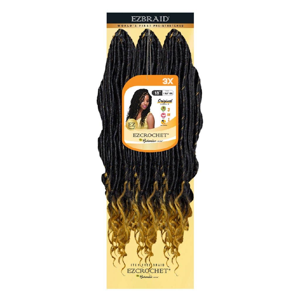 EZBRAID UK - Wholesale Hair Extensions - Bohemian LOCS 18" - 3X VALUE6