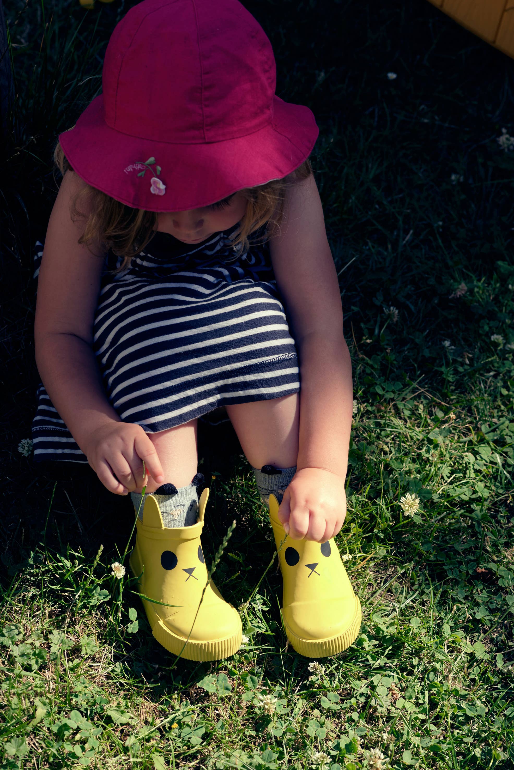 BOXBO - Wholesale Rain Boots - Kids - Bottes de pluie KERRAN Mustard Boots pour tout-petits6