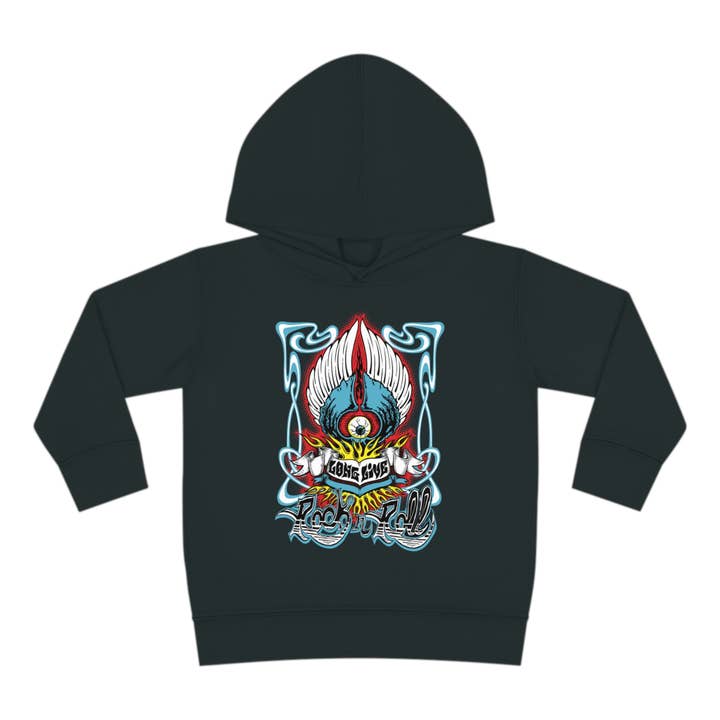 ROCK N ROLL - Sudadera con Capucha de Forro Polar para Niños Pequeños para venta al por mayor de Ragtop Kids