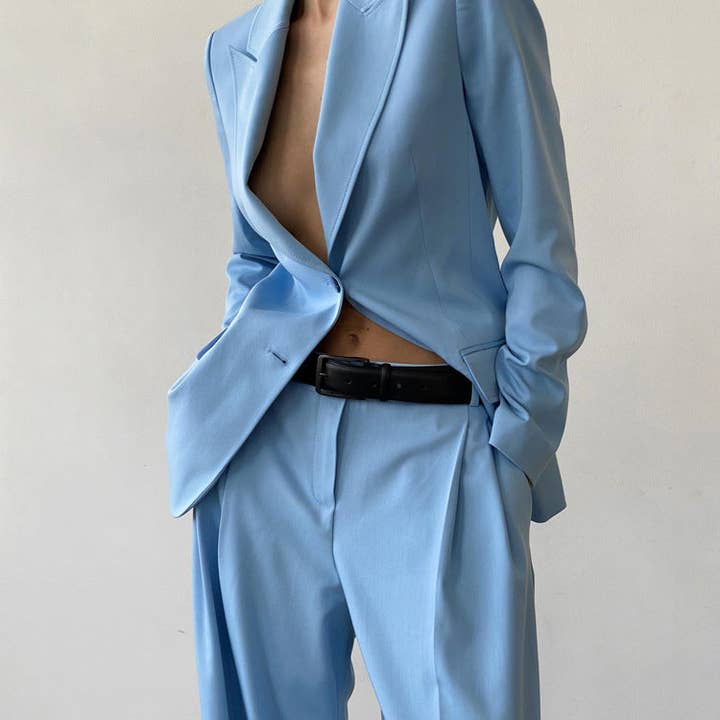 Effortless Elegance Boutique - Wholesale Suit Set - Women's - Elijah Pants Set