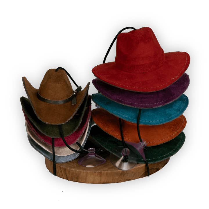 Nati Natash - Wholesale Decorative tabletop object - Mini Hats with suction Cup0