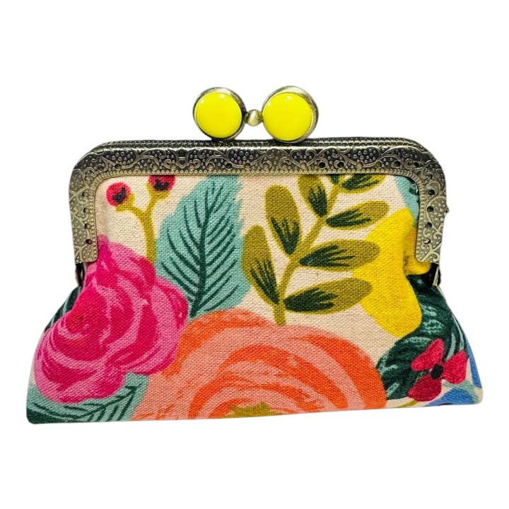 Kiki & Syds - Wholesale Clutch Bag - Women's - Kiki & Syds ON THE GO Credit Card Clutch - Joliet Rose Cream