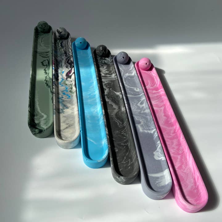 AlphaGrayArt - Wholesale Incense Holder - Jesmonite Pour Incense Stick Burner| Incense Stick Holder3