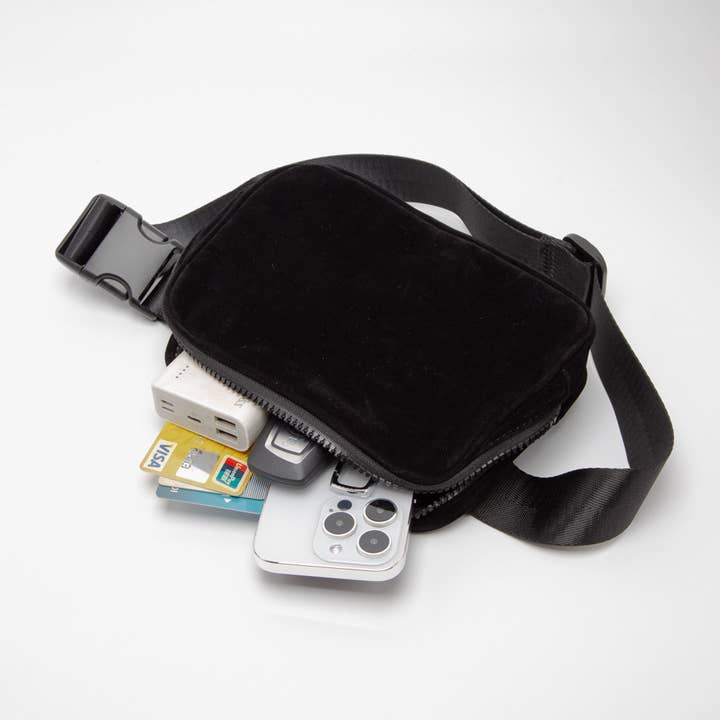 MiMi Wholesale - Wholesale Belt Bag - Women's - TG10515 Olivia Vegan Suede Fanny Pack18