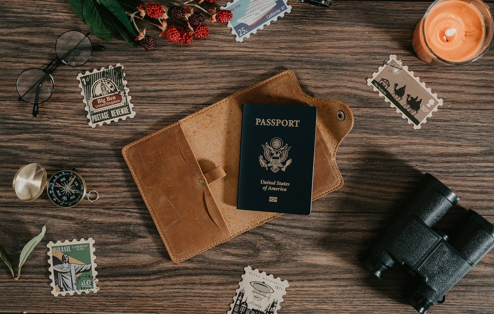 VELLAIRE - Vente Étui/housse pour passeport – unisexe - Couverture de passeport - LB7