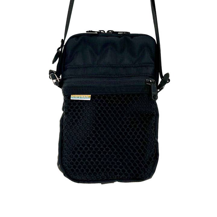 Bandolera NBS, color negro para venta al por mayor de Scioto Made