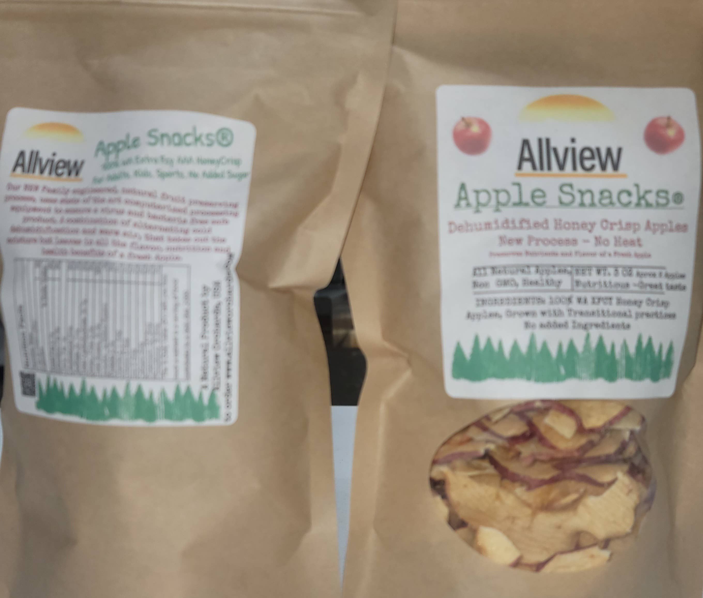 ALLVIEW ORCHARDS - Wholesale Dried/Dehydrated Fruit - NEW Sale-Honey Crisp Apple  Snacks4