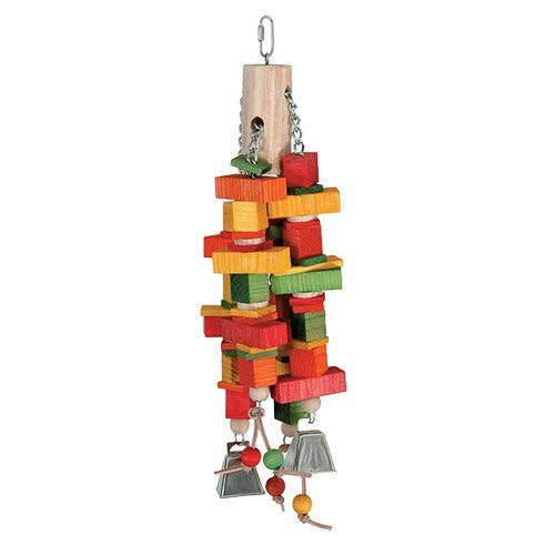 Caitec Inc - Wholesale Pet Toy - Cat/Dog - Chewin Log Bird Toy Featherland Paradise
