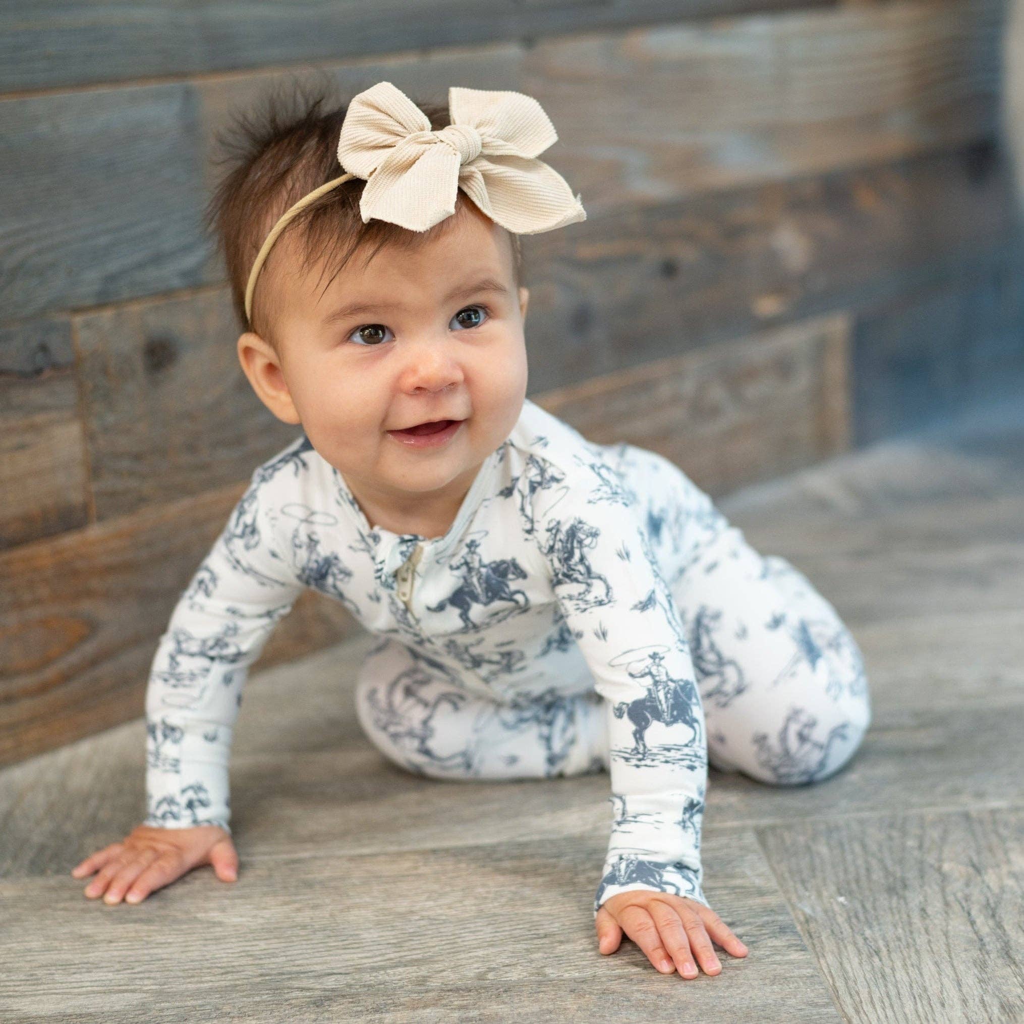 Rip's Ranch Zipper Footie for wholesale on Faire2