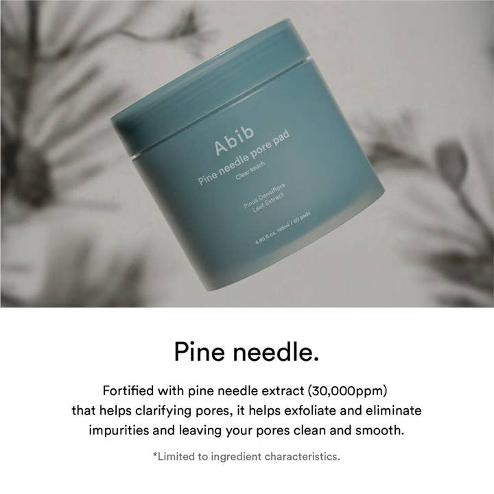 Exod International - Wholesale Facial Cleanser - Abib Pine Needle Pore Pad Clear Touch 145ml / 60pads