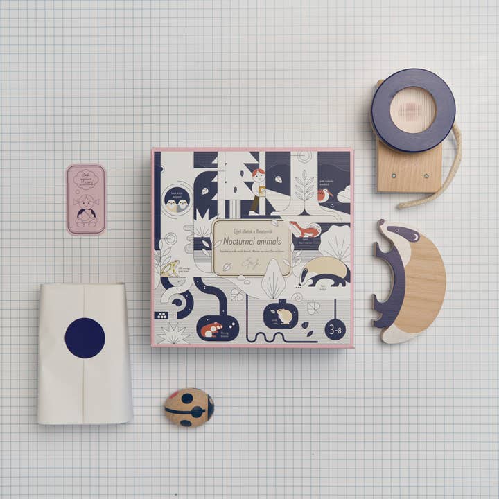 Play at Night - Nocturnal Animals Set for wholesale by Eperfa