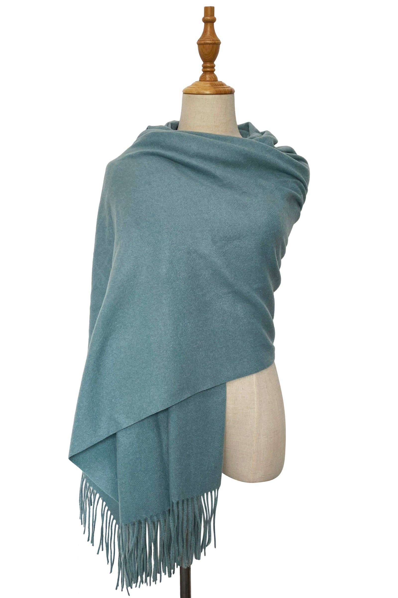 Fashion Scarf World – wholesale Halsduk - Dam – Mjuk ull tofs filt sjal40