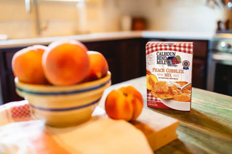 Calhoun Bend Mill - Wholesale Bread Mix - Peach Cobbler Mix - Case9