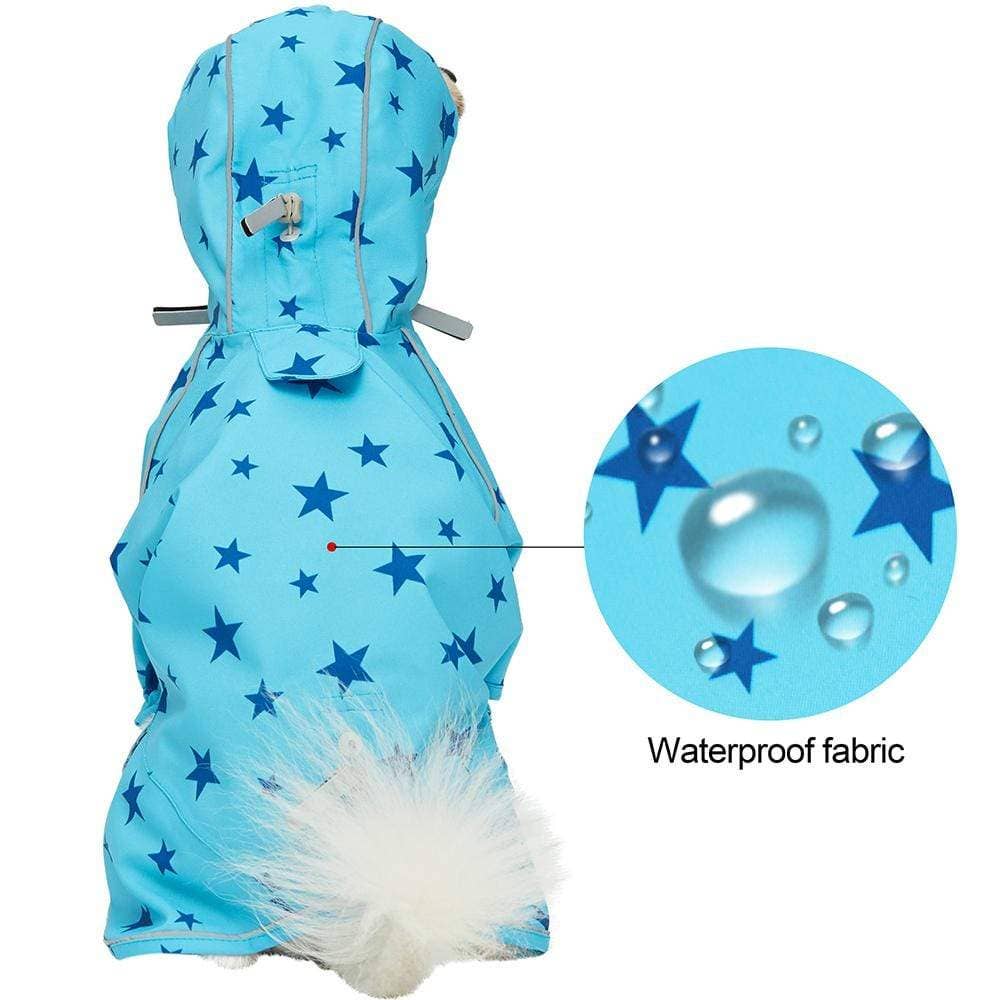 Blueberry Pet - Wholesale Pet Raincoat - Dog - 3 Colors, 2 Legs Reflective Dog Raincoat7