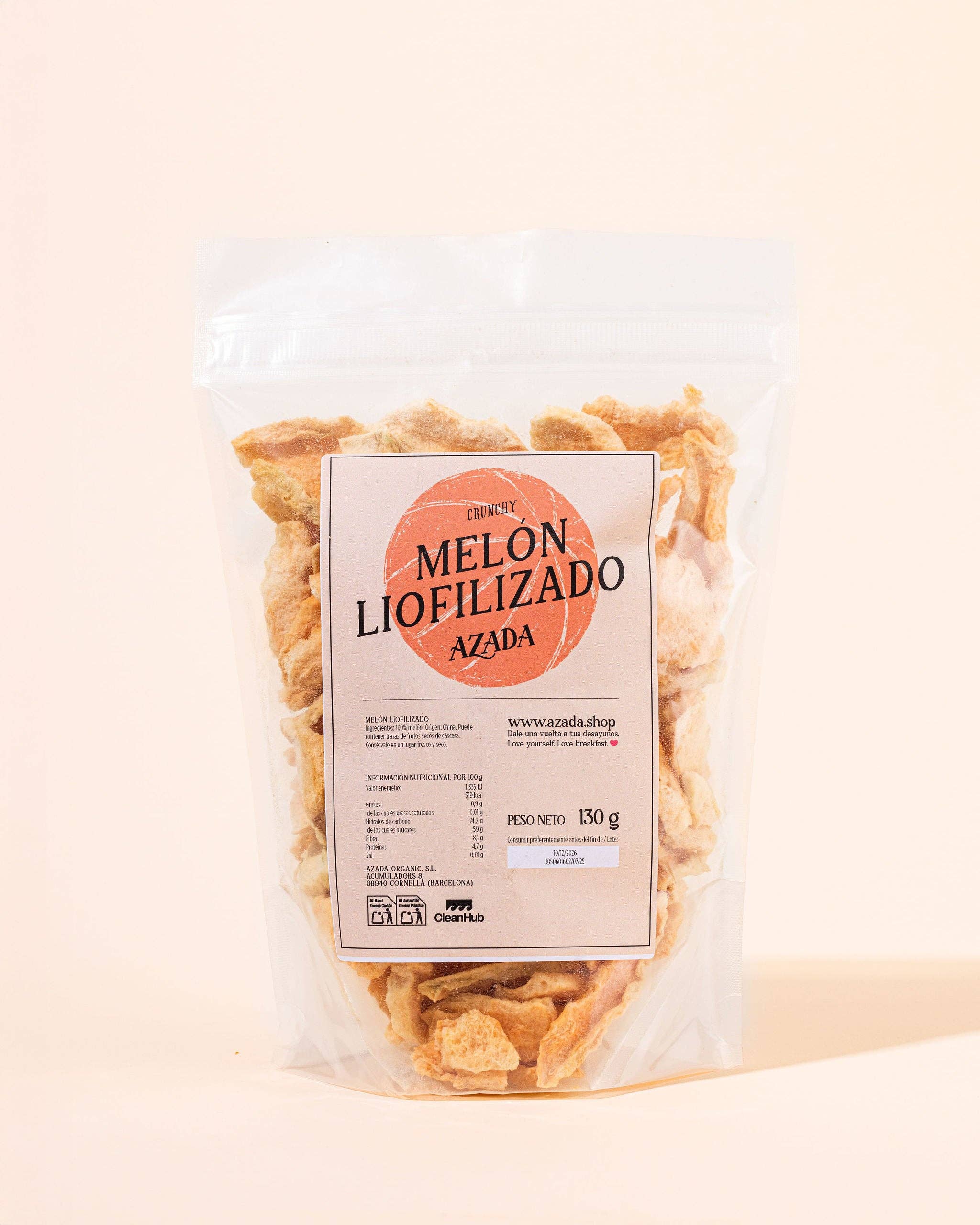 AZADA – wholesale Torkad frukt – Frystorkad melon0