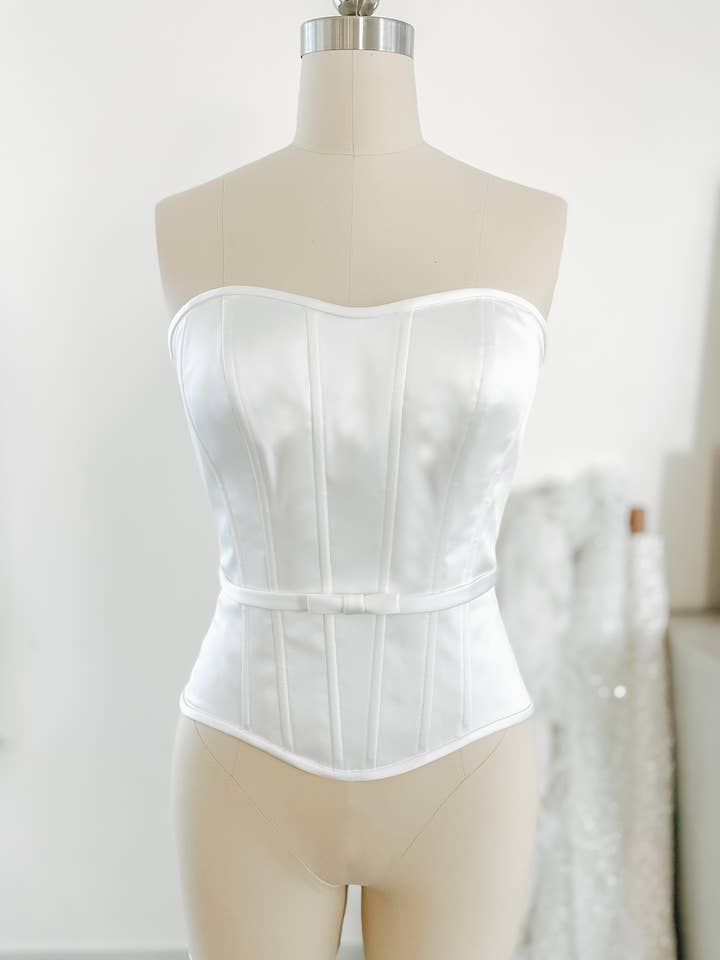 Delancey Corset - Style B1 for wholesale by Heirloom Bridal Company