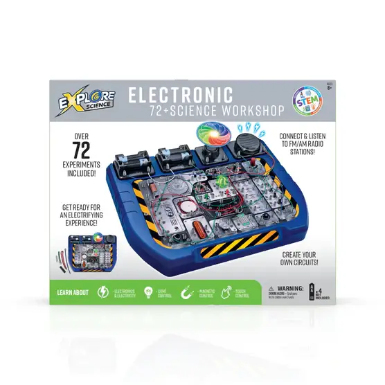 Explore Scientific - Wholesale Electronic Toy - Kids & Baby - Explore Science Electronic 72+ Science Workshop - STEM2