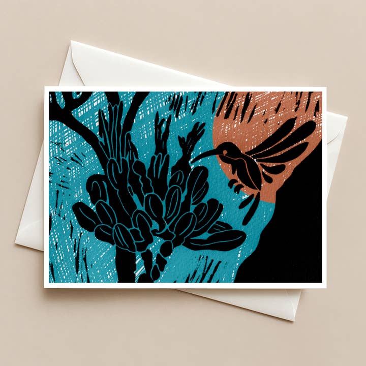 Ökenkolibrikort för wholesale av PrintsOnTheTrail